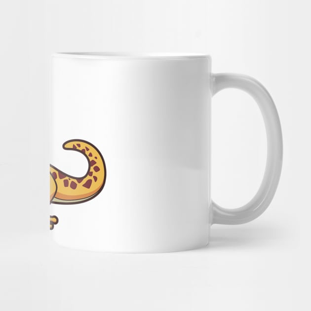 Kawaii Gecko by Modern Medieval Design